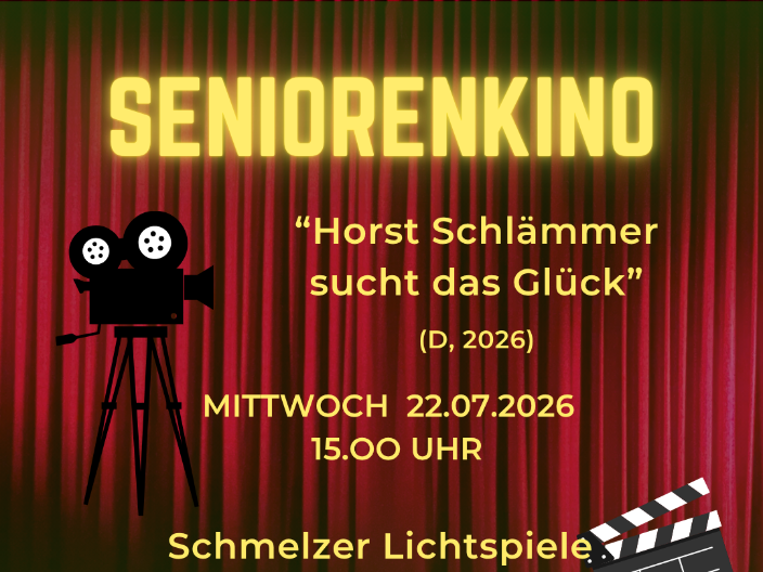 Der Seniorenrat lädt zum nächsten Seniorenkino ein
